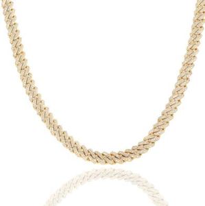 Chaîne en or à maillons de diamants de luxe - Product Image 3