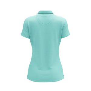 Chemise pour femmes de haute qualité, anti-froissement, respirante, décontractée, avec logo personnalisé, impression par décharge - Product Image 2