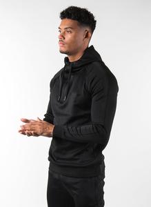 Survêtements Pull De Luxe Français Terry 100% Coton Blanc Surdimensionné Vintage À Capuche Puff Imprimer Noir Hoodies Survêtement - Product Image 3