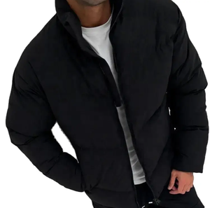 High Quality Wholesale Customized Design Windproof Men's Winter Outdoor Puffer <b>Jacket</b> Plus Size Men's <b>Jacket</b> - Product Image 4