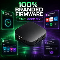 BOXPUT Q8 TV Box Amlogic S905Y4 Android 14 4GB 32GB 4K DRM Widevine L1 Interfaz de Usuario Personalizada 1 unidad MOQ TV CMS App Preinstalada OEM de Fábrica