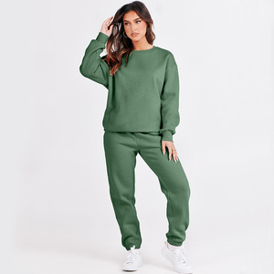 Custom High Quality <b>Women</b> Spring 2 Piece Set Tracksuit Tops <b>Pants</b> Set Ladies <b>Lounge</b> Wear Casual Suit Clothing Manufacturers - Product Image 3