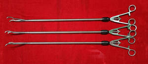 Ensemble de pinces Debakey Satinsky, instruments chirurgicaux manuels de haute qualité, tige de 5 mm et 10 mm en acier métallique - Product Image 4