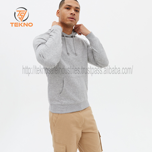 Wholesale New Fashion Men Autumn Winter Hoodies Street <b>Long</b> <b>Sleeve</b> Loose Solid Color Casual Fleece <b>Tops</b> White Hoodies <b>Thermal</b> - Product Image 4
