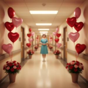 Camiseta Retro para Enfermeras de Emergencias (ED/ER) para el Día de San Valentín, Estilo Vintage, Ropa Promocional - Product Image 3