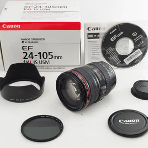 Meilleure qualité nouvel objectif d'appareil photo d'origine EF 24-105mm f/4 L IS Macro USM avec livraison gratuite - Product Image 1