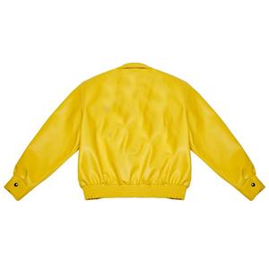 Chaquetas de Hombre de Alta Calidad del Fabricante, Chaqueta de Cuero PU Personalizada, Chaqueta Clásica Lisa para Hombre - Product Image 3