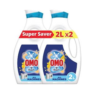 Detergente Líquido Regular Omo Portátil 3 en 1 con Fragancia Floral de Lavanda y Limón para Ropa - Product Image 1