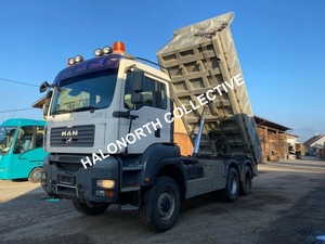 Camión Volquete Usado MAN TGA 33.480 6x6 de 2007, Volquete de Servicio Pesado con Volante a la Izquierda para Transporte en Construcción - Product Image 3