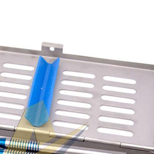 Ensemble de 07 Embouts Enduits en Titane Bleu, Cassette Dentaire Gratuite, Instrument Dentaire par SUAVE SURGICAL INSTRUMENTS - Product Image 6