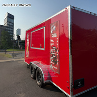 Camion de restauration commercial certifié DOT VIN, direct usine, pour homards et fruits de mer haut de gamme, avec cuisine à café intégrée