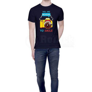 Camiseta Gráfica de Manga Corta Transpirable para Hombre, Hecha en Pakistán, Calidad Superior 2025 - Product Image 4