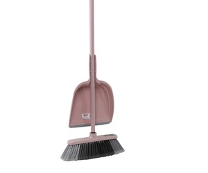 Vente d'usine classique 120 cm poignée balai de sol et pelle à poussière ensemble nouvelle tête en plastique de qualité Design pour un usage domestique quotidien - Product Image 1