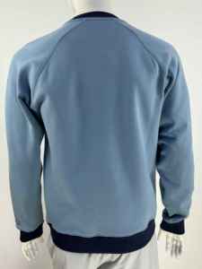 Pull à capuche pour hommes Slim Casual Sports Custom OEM Rib Cuff Cuff Ourlet Garment Dyed Polyester/Cotton Hoodie - Product Image 2