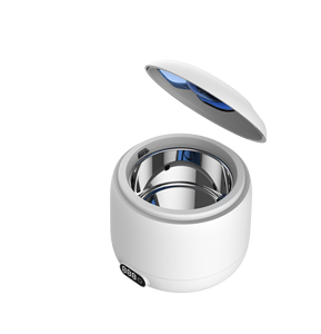 Nouveauté : Nettoyeur ultrasonique dentaire domestique 200 ml avec lumière UV pour prothèses dentaires, appareils orthodontiques et <span class=keywords><strong>bijoux</strong></span> - Product Image 2
