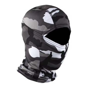 Prix de gros – Cagoule unisexe intégrale, camouflage extérieur, respirante, imperméable, en polyester, pour adulte (56-58 cm) - Product Image 5
