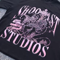 Haute qualité personnalisé 100% coton hommes T-Shirt imprimé coupe ample col rond manches courtes Streetwear surdimensionné graphique t-shirts