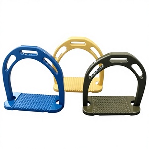Étriers d'équitation en aluminium Custom Flag Jin avec poignée antidérapante (OEM/ODM) - Product Image 3