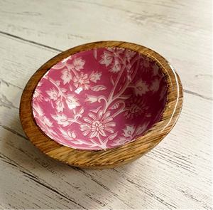 ชามสลัดไม้มะม่วงมีลายพิมพ์กราฟิกออกแบบได้ตามต้องการสำหรับปาร์ตี้สไตล์คลาสสิกทำจากอินเดีย - Product Image 5