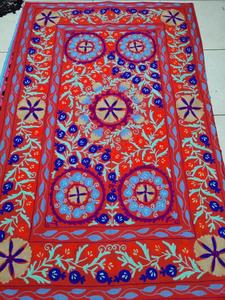 Suzani-cama bordada, extensible en un amplio surtido de colores de verano, ideal en tamaño de 60x90 pulgadas, ideal para reventa por tiendas en casa - Product Image 6