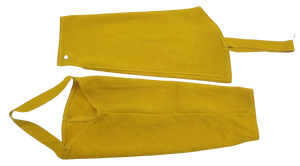 Gants de sécurité industrielle en cuir de vache fendu multicolore EN388 certifiés anti-coupure pour le travail résistant au feu - Product Image 6