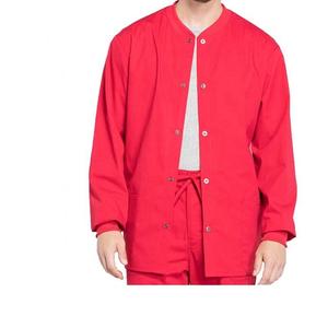 Veste médicale infirmière avec fermeture éclair, veste d'uniforme extensible pour infirmières - Product Image 1