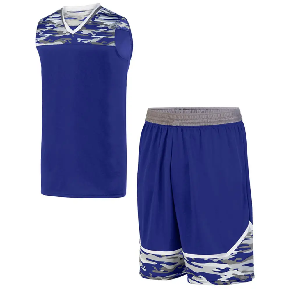 Tela de poliéster transpirable para uniformes de clubes de equipos, camisetas de baloncesto sublimadas baratas al por mayor y pantalones cortos