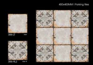 Porcelain Classic Matt Outdoor Parking <b>Floor</b> Tiles 40X40CM 400X400MM 16X16 Inch Ceramic Utility Flooring for Daily Use - Product Image 2