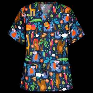 Nouvel arrivage d'uniformes d'allaitement professionnels de haute qualité avec sublimation d'uniforme d'hôpital pour femmes - Product Image 2