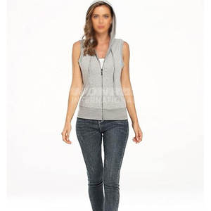 Sudaderas con capucha sin mangas de verano para mujer, ropa de mujer, sudaderas con capucha sin mangas informales ajustadas para mujer a la venta - Product Image 5