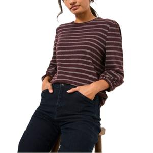 Camiseta de manga larga de verano de alta calidad para mujer Diseño de cuello redondo personalizado Ropa informal transpirable-Venta al por mayor - Product Image 4