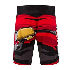 Shorts d'entraînement de Muay Thai et MMA à impression par sublimation, séchage rapide, respirants, taille élastique, taille mi-haute, vente en gros OEM, vêtements de combat - Product Image 5