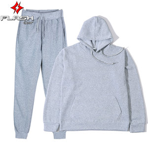 Conjunto Deportivo Unisex de Estilo Urbano, Sudadera con Capucha y Pantalones Deportivos, Ropa Deportiva Informal Estampada o de Color Sólido para Gimnasio o Descanso - Product Image 5