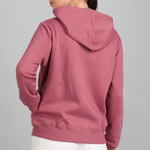 Sudadera con capucha personalizada de alta calidad para mujer, abrigo deportivo con capucha y cremallera de algodón cálido, sudaderas holgadas para mujer - Product Image 2