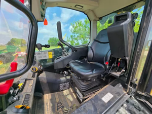 Chargeur télescopique JCB 3TS-8T 2022 avec flèche télescopique, godet à terre DB84 et broyeur forestier FAE, homologué EPA/CE, prêt à être expédié - Product Image 6