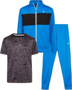 Survêtement 3 pièces pour hommes, sweat-shirt, pantalon de survêtement et t-shirt de haute qualité, vêtements décontractés pour le jogging, la course et l'entraînement. - Product Image 2