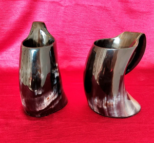 Taza de Bebidas de Cuerno de Búfalo Premium, Accesorios de Cocina Hechos a Mano de la Mejor Calidad, Taza de Café, Artesanía Moderna - Product Image 2