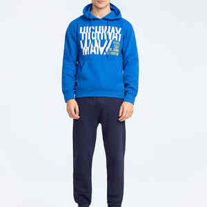 Sudadera con capucha y serigrafía personalizada 450 GSM para hombre, ropa informal de Algodón 100% con cuello con capucha y logotipo frontal - Product Image 1