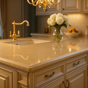 Dessus de vanité et comptoir de sol modernes en quartz Aura 20mm/30mm - Product Image 3