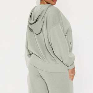 ชุดกีฬาของผู้หญิงชุดวอร์มระบายอากาศได้ดี2026สตรีทแวร์ขนแกะดีไซน์ทันสมัยโลโก้ตามสั่ง - Product Image 6