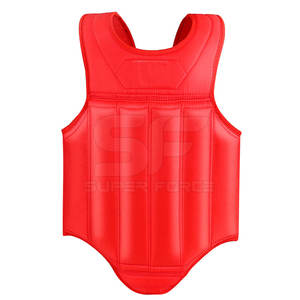 Protector de pecho de boxeo de entrenamiento con acolchado reforzado y ajuste fácil y ajustable Protector de pecho de boxeo cómodo - Product Image 1