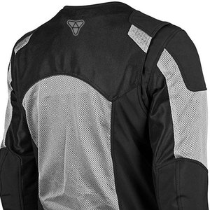 Nueva chaqueta de protección contra caídas transpirable de malla de verano, traje de montar en motocicleta de carreras, chaqueta de verano con estampado reflectante protector - Product Image 5