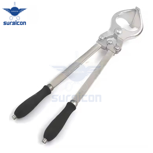 Alicates de castración con mango negro sin sangre de acero inoxidable al por mayor, abrazadera manual para equipo de castración de cabra y oveja - Product Image 5