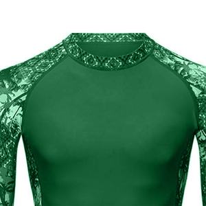 Men's Trending Rash Guard Quick Dry Customizable Label & Sublimation Printing <b>Cheap</b> Price Wholesale MMA Rashguards - Product Image 3