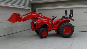 เกียร์ 8 สปีดเดินหน้า 4 สปีดถอยหลัง (Synchro-Shuttle) รถแทรกเตอร์ Kubota L2501 มือสอง 25 แรงม้า เกียร์ 4WD สำหรับขาย - Product Image 5