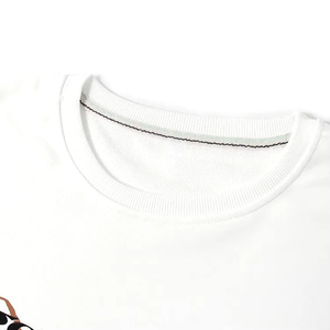 Sweat-shirt en coton imprimé pour femmes de haute qualité manches complètes conception coréenne couleurs personnalisées brodé tenue décontracté XS sweats à capuche - Product Image 3