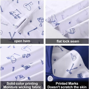 Vente à chaud de polos pour hommes de grande taille en polyester/coton respirant avec logo personnalisé et impression de lettres lavées - Product Image 2