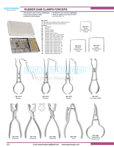 Pinzas Hemostáticas Quirúrgicas de Venta Directa de Fábrica con Certificación CE, Pinzas Rectas y Curvas Rochester - Product Image 3