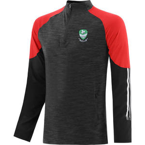<b>Men's</b> High Quality GAA Hurling <b>Half</b> <b>Zip</b> Tops Latest Uniform Design Hoodies <b>Sweatshirts</b> Solid Digital Printing OEM Service - Product Image 1