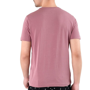 Camiseta de Cuello Redondo de Punto 100% Algodón Premium para Hombre, Suave, Transpirable, de Secado Rápido, Corte Clásico para Comodidad y Estilo Diarios - Product Image 6